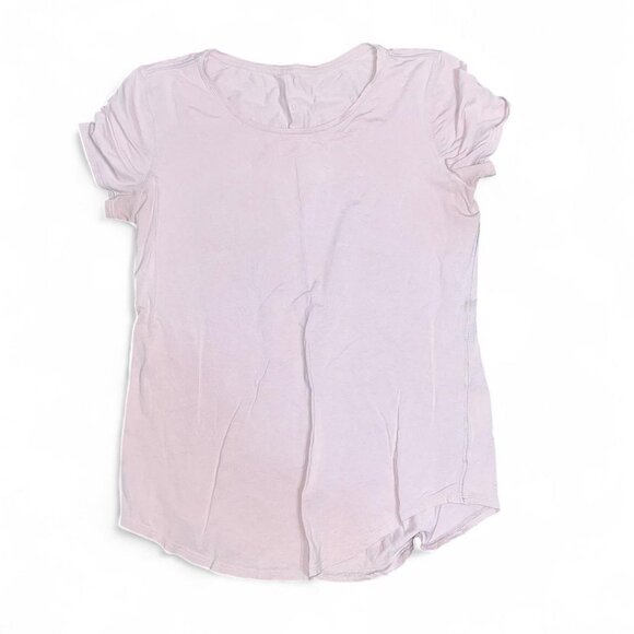 Lululemon Purple Activewear Short Sleeve Top - Picture 1 of 1